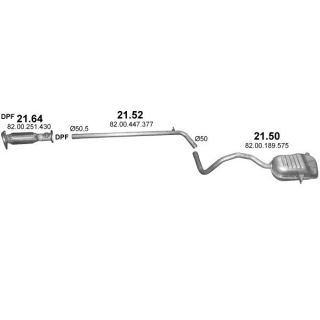 Išmetimo sistema POLMO POLMO01993