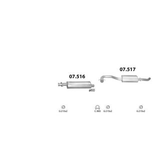 Išmetimo sistema POLMO POLMO02029