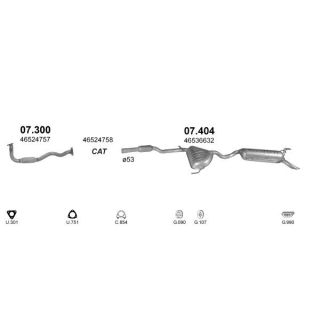 Išmetimo sistema POLMO POLMO02091