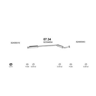 Išmetimo sistema POLMO POLMO02133