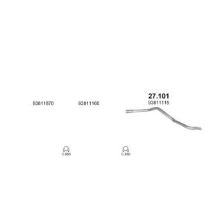 Išmetimo sistema POLMO POLMO02165