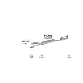 Išmetimo sistema POLMO POLMO02274