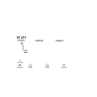 Išmetimo sistema POLMO POLMO02444