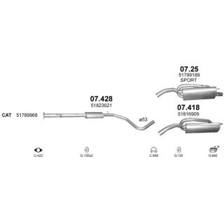 Išmetimo sistema POLMO POLMO02648