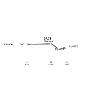 Išmetimo sistema POLMO POLMO03677