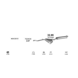 Išmetimo sistema POLMO POLMO04493