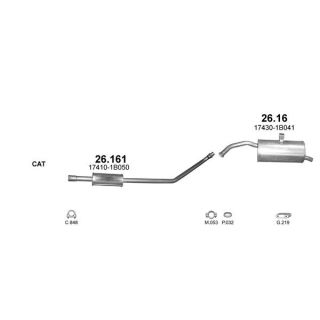 Išmetimo sistema POLMO POLMO04978