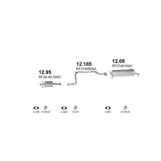 Išmetimo sistema POLMO POLMO05063