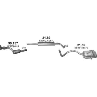 Išmetimo sistema POLMO POLMO05603