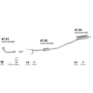 Išmetimo sistema POLMO POLMO20173