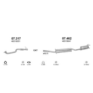 Išmetimo sistema POLMO POLMO30091