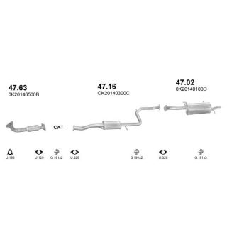 Išmetimo sistema POLMO POLMO30136