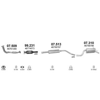 Išmetimo sistema POLMO POLMO30141