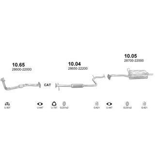 Išmetimo sistema POLMO POLMO30158