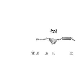 Išmetimo sistema POLMO POLMO30248