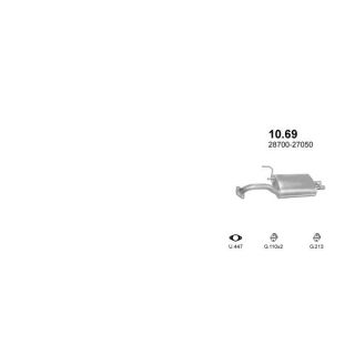 Išmetimo sistema POLMO POLMO30297