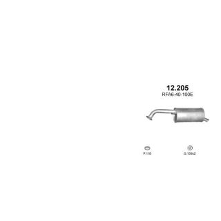 Išmetimo sistema POLMO POLMO90205