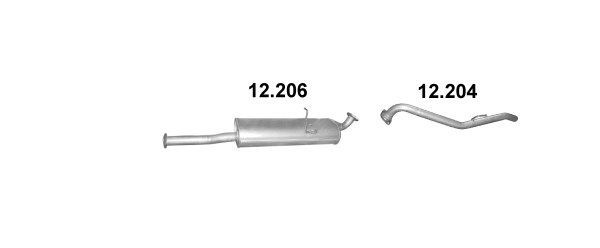 Išmetimo sistema POLMO POLMO99034