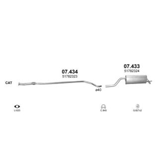 Išmetimo sistema POLMO POLMO99130