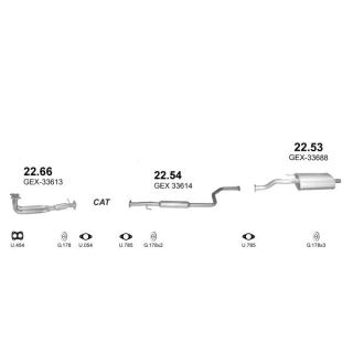 Išmetimo sistema POLMO POLMO99178