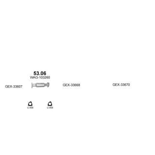 Išmetimo sistema POLMO POLMO99265