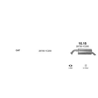 Išmetimo sistema POLMO POLMO99525