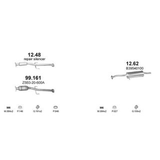 Išmetimo sistema POLMO POLMO99545