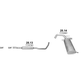 Išmetimo sistema POLMO POLMO99598