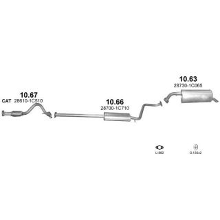 Išmetimo sistema POLMO POLMO99630