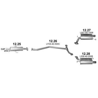 Išmetimo sistema POLMO POLMO99690