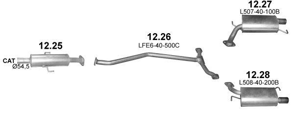 Išmetimo sistema POLMO POLMO99690