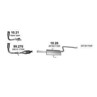 Išmetimo sistema POLMO POLMO99941