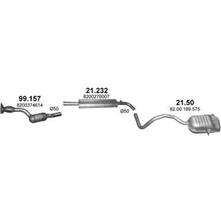 Išmetimo sistema POLMO POLMO99948