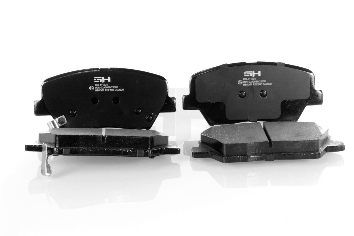 Stabdžių trinkelių rinkinys, diskinis stabdys GH GH-411321