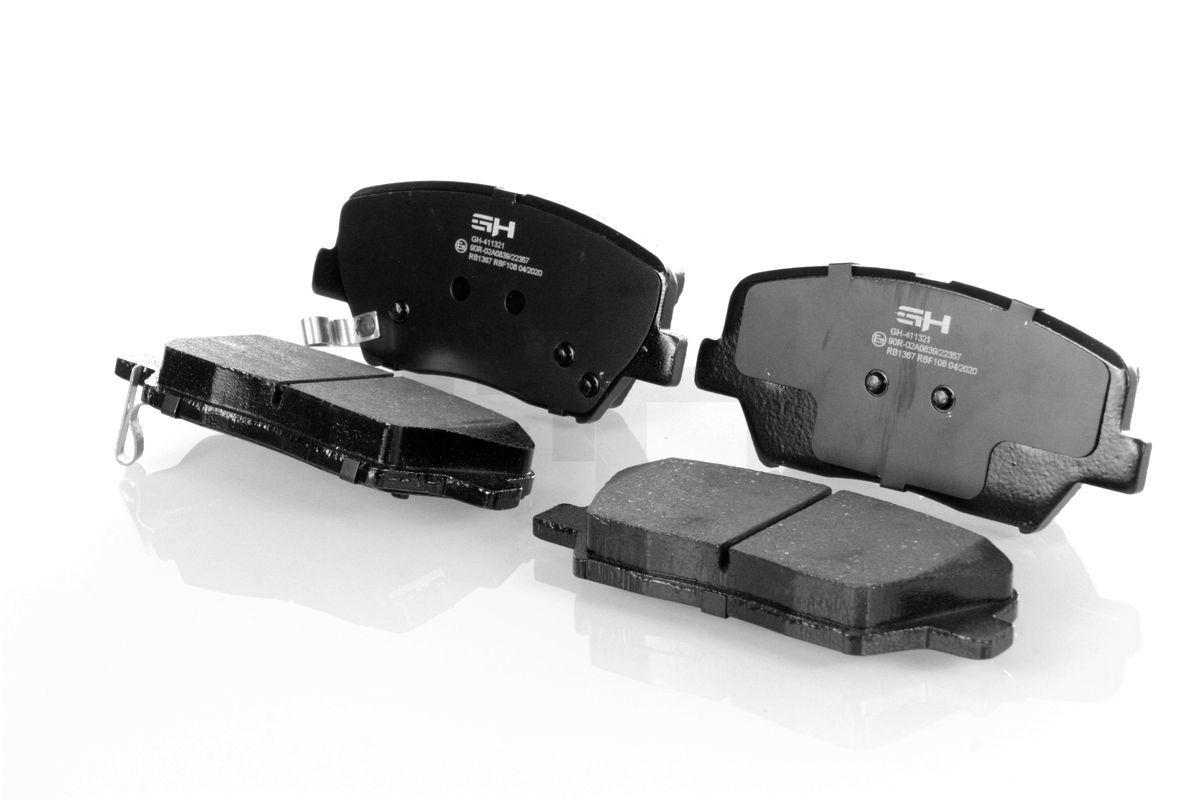 Stabdžių trinkelių rinkinys, diskinis stabdys GH GH-411321