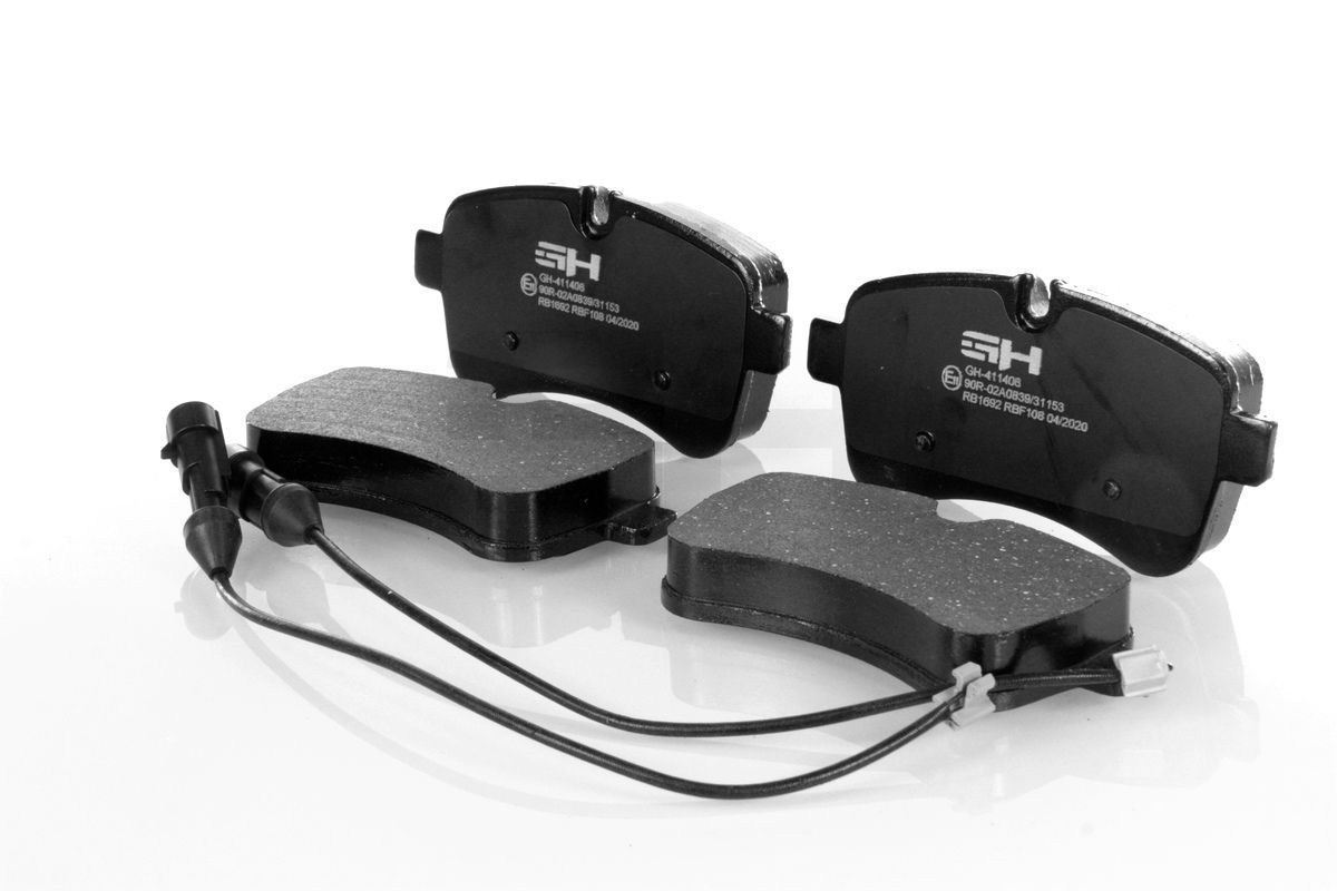 Stabdžių trinkelių rinkinys, diskinis stabdys GH GH-411406