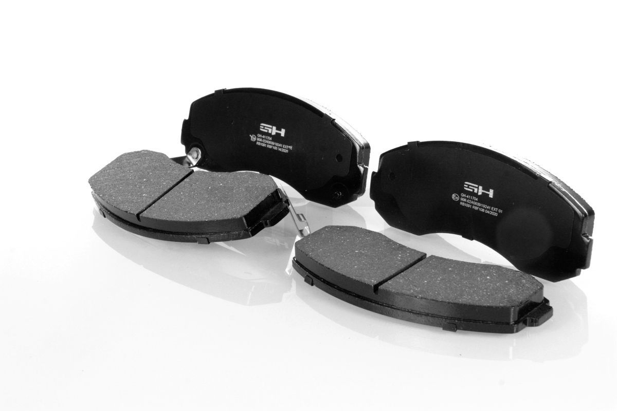 Stabdžių trinkelių rinkinys, diskinis stabdys GH GH-411704