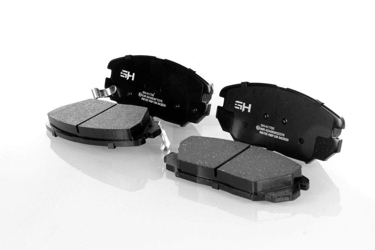 Stabdžių trinkelių rinkinys, diskinis stabdys GH GH-411705