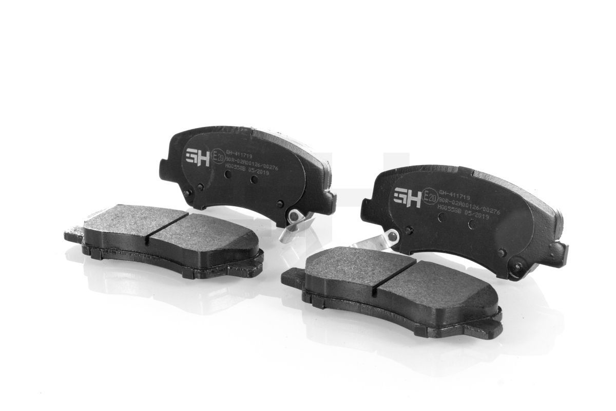 Stabdžių trinkelių rinkinys, diskinis stabdys GH GH-411719