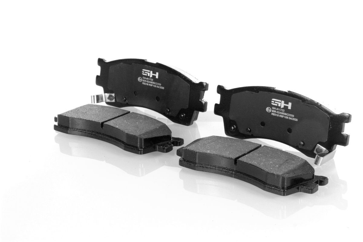 Stabdžių trinkelių rinkinys, diskinis stabdys GH GH-411722