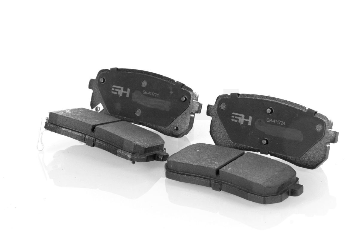 Stabdžių trinkelių rinkinys, diskinis stabdys GH GH-411724