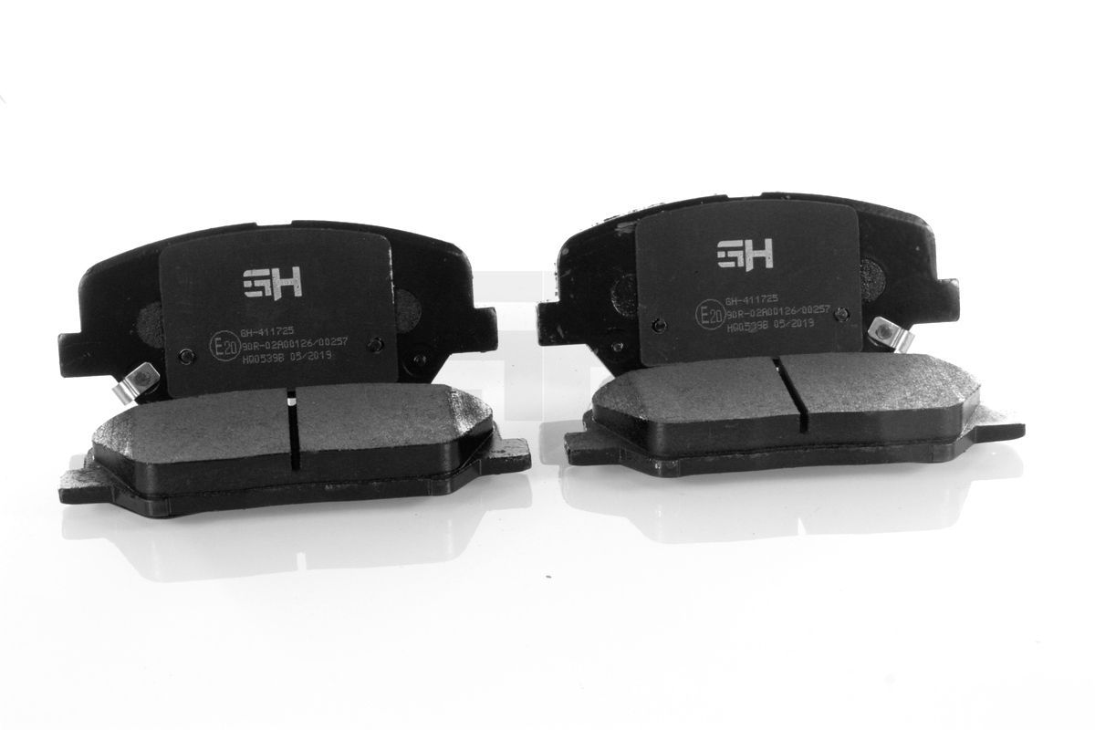 Stabdžių trinkelių rinkinys, diskinis stabdys GH GH-411725