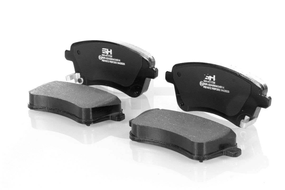 Stabdžių trinkelių rinkinys, diskinis stabdys GH GH-411729