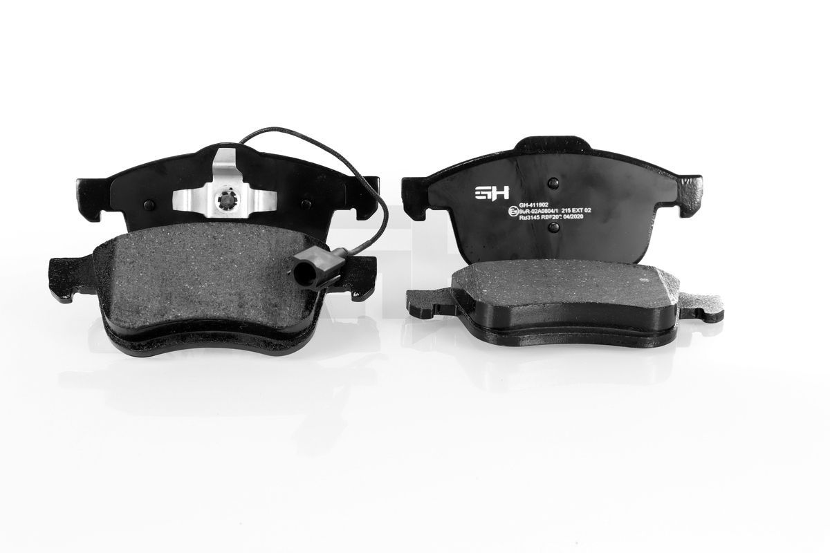 Stabdžių trinkelių rinkinys, diskinis stabdys GH GH-411902