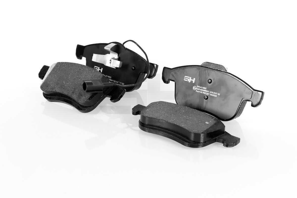 Stabdžių trinkelių rinkinys, diskinis stabdys GH GH-411902