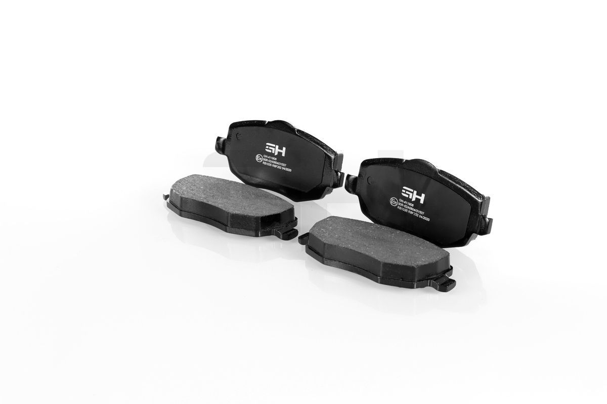 Stabdžių trinkelių rinkinys, diskinis stabdys GH GH-411906