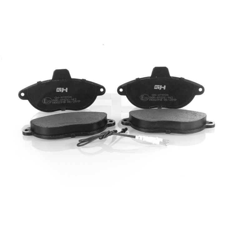 Stabdžių trinkelių rinkinys, diskinis stabdys GH GH-411934