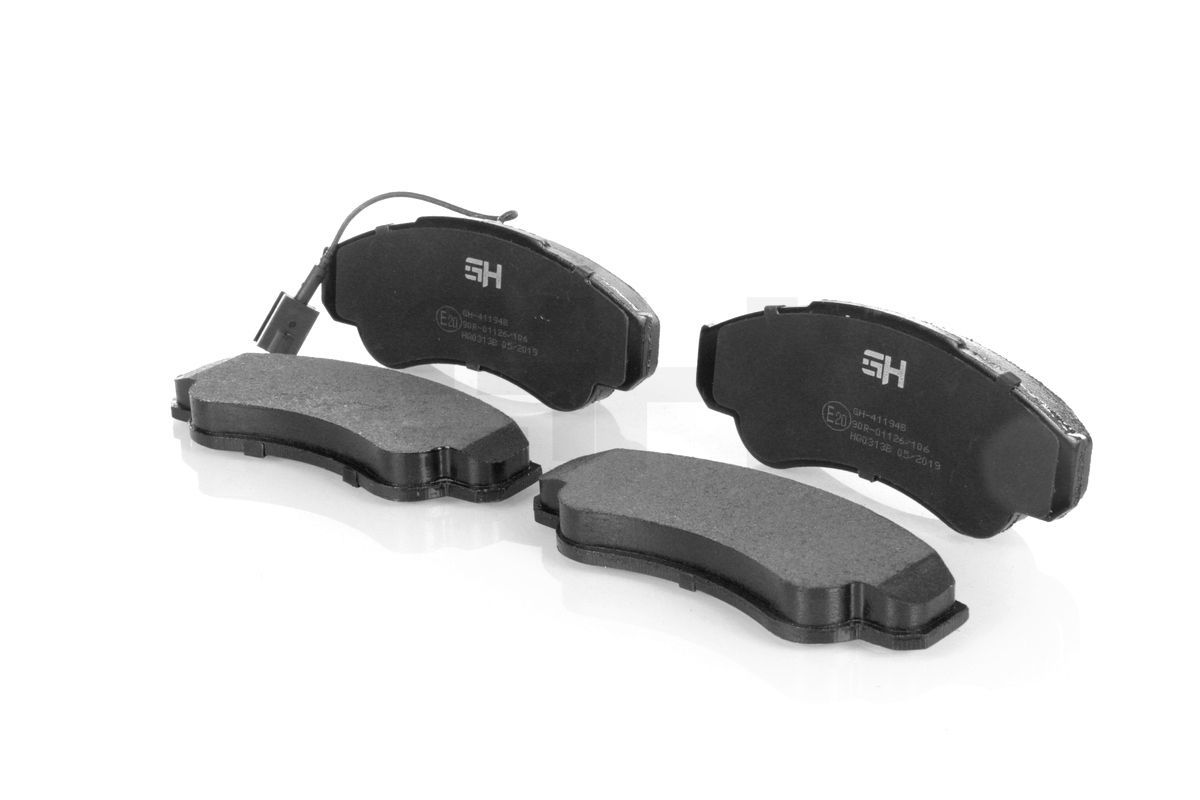 Stabdžių trinkelių rinkinys, diskinis stabdys GH GH-411948