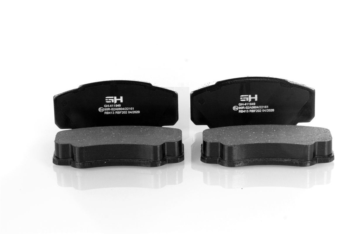 Stabdžių trinkelių rinkinys, diskinis stabdys GH GH-411949