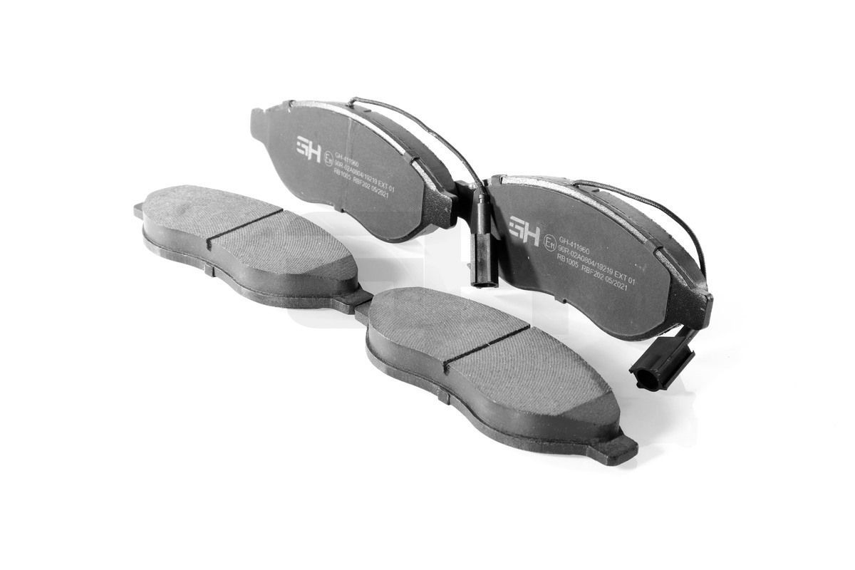 Stabdžių trinkelių rinkinys, diskinis stabdys GH GH-411960